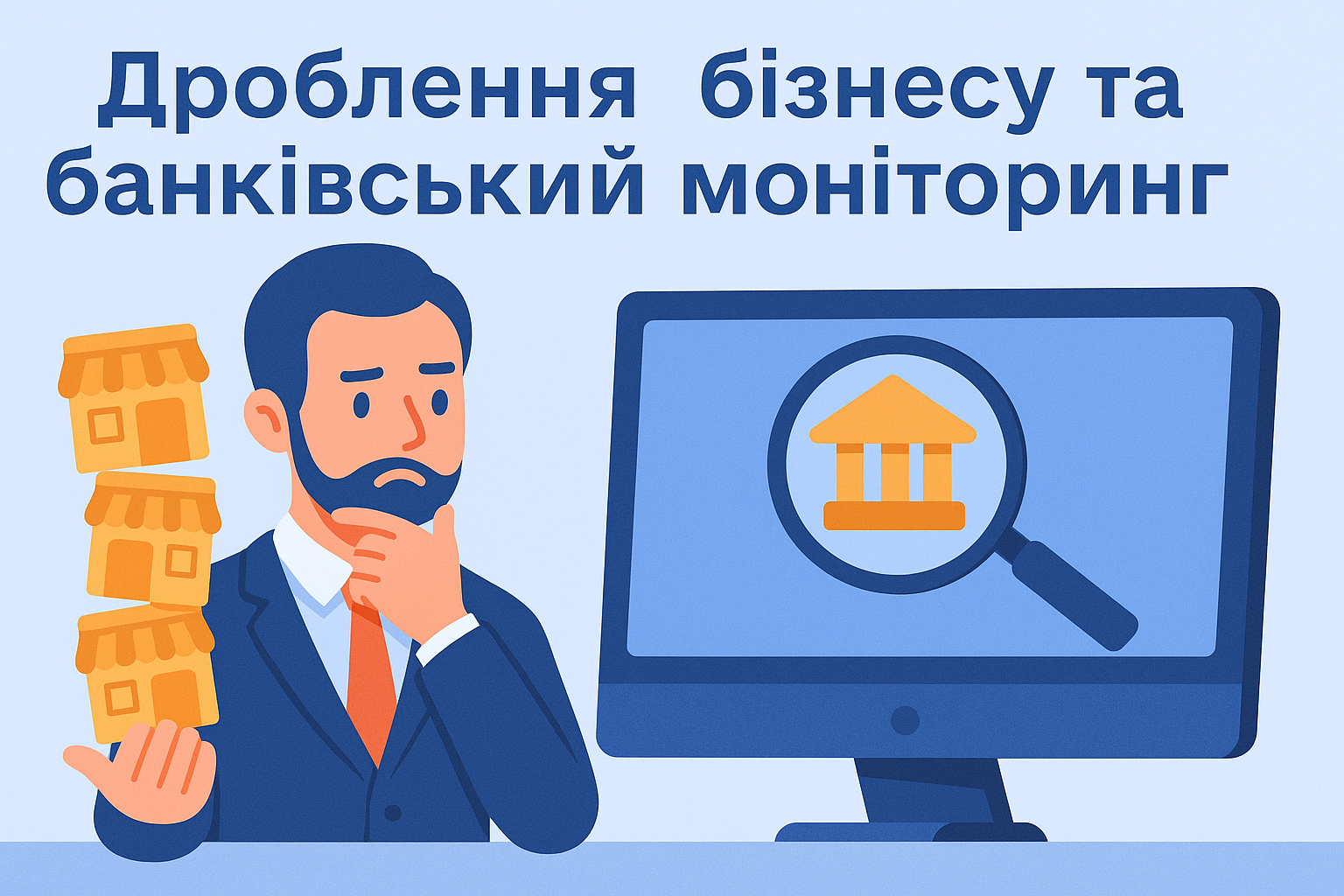 Для ФОП і тих, хто з ними співпрацює: дроблення бізнесу та банківський моніторинг! Для ФОП і тих, хто з ними співпрацює: дроблення бізнесу та банківський моніторинг!