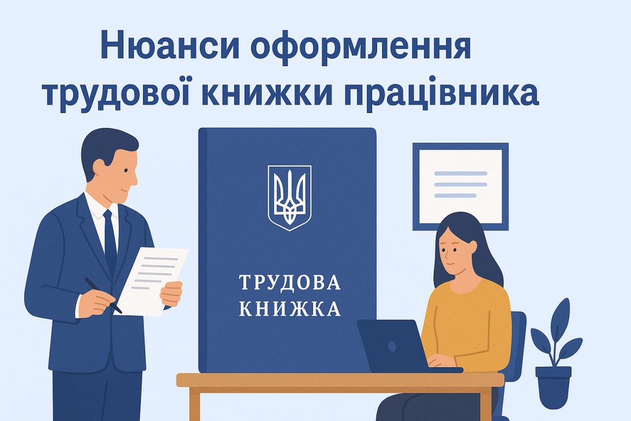 Нюанси оформлення трудової книжки працівника Нюанси оформлення трудової книжки працівника