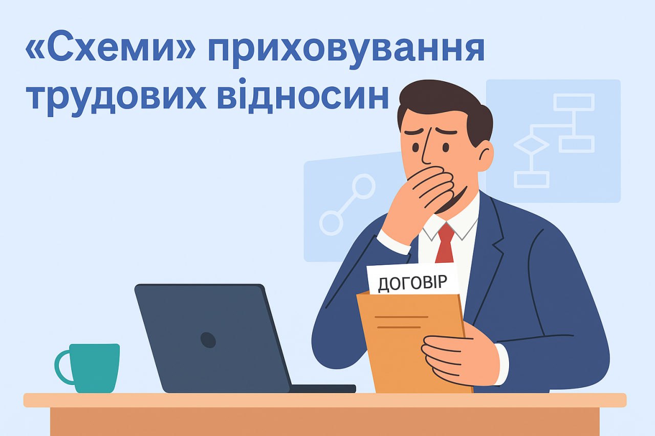 Cхеми приховування фактичних трудових відносин Cхеми приховування фактичних трудових відносин