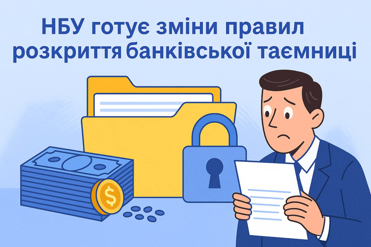НБУ готує зміни правил розкриття банківської таємниці