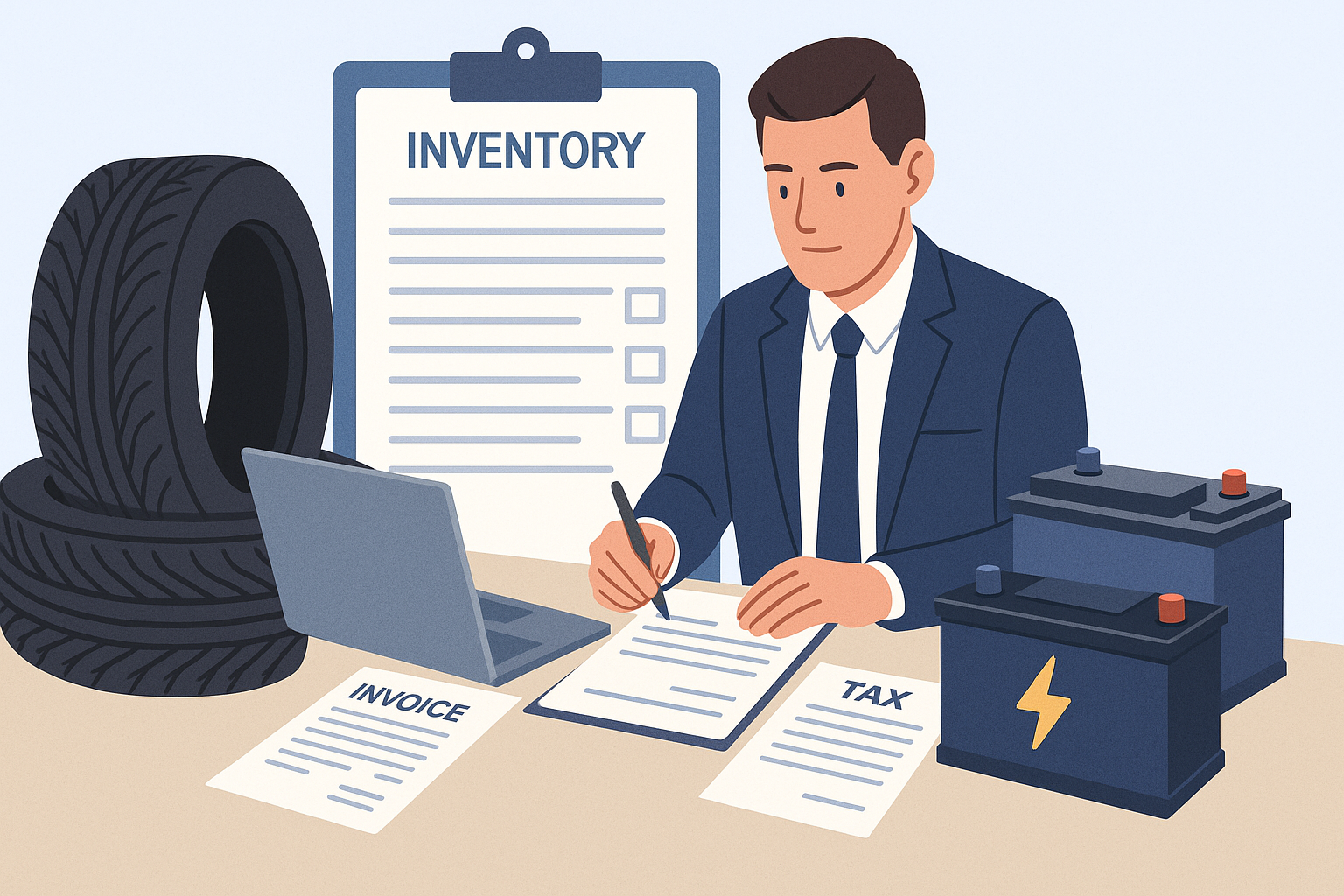 Шины и аккумуляторы: как не нарваться на налоговые претензии