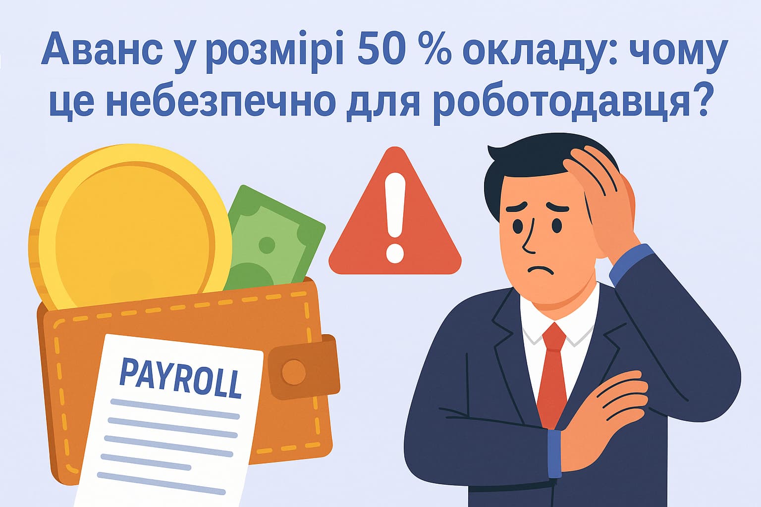 Аванс в размере 50 % оклада: почему это опасно для работодателя?