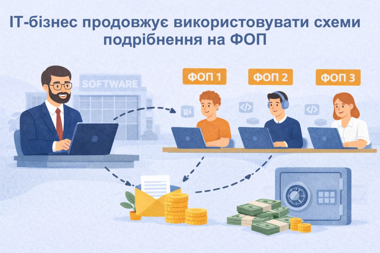 ІТ-бізнес продовжує використовувати схеми подрібнення на ФОП, - Гетманцев