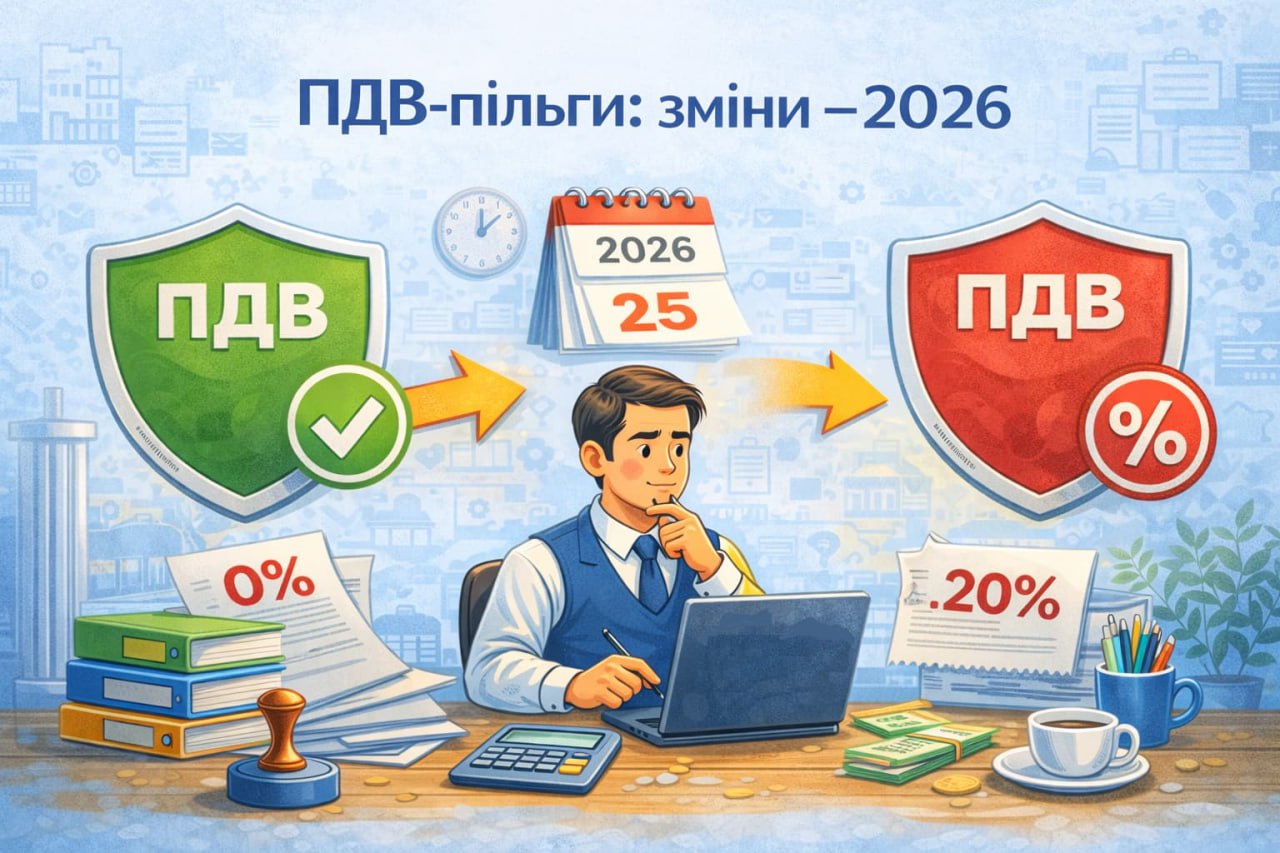 ПДВ-пільги: зміни – 2026 