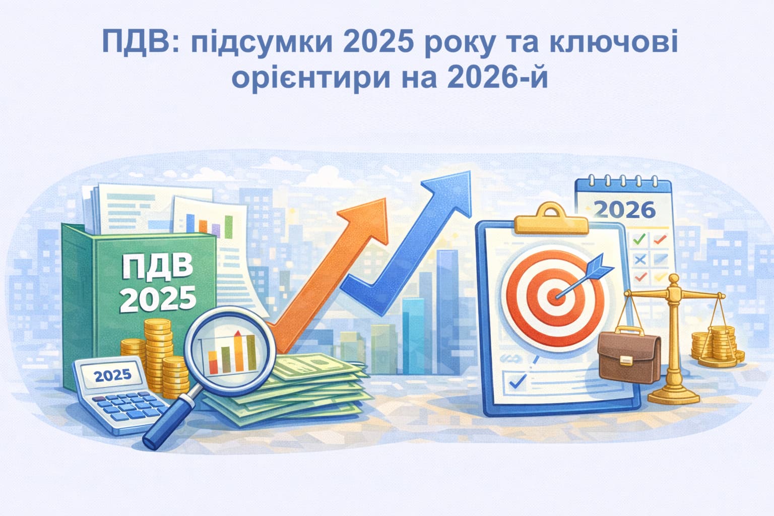 ПДВ: підсумки 2025 року та ключові орієнтири на 2026-й