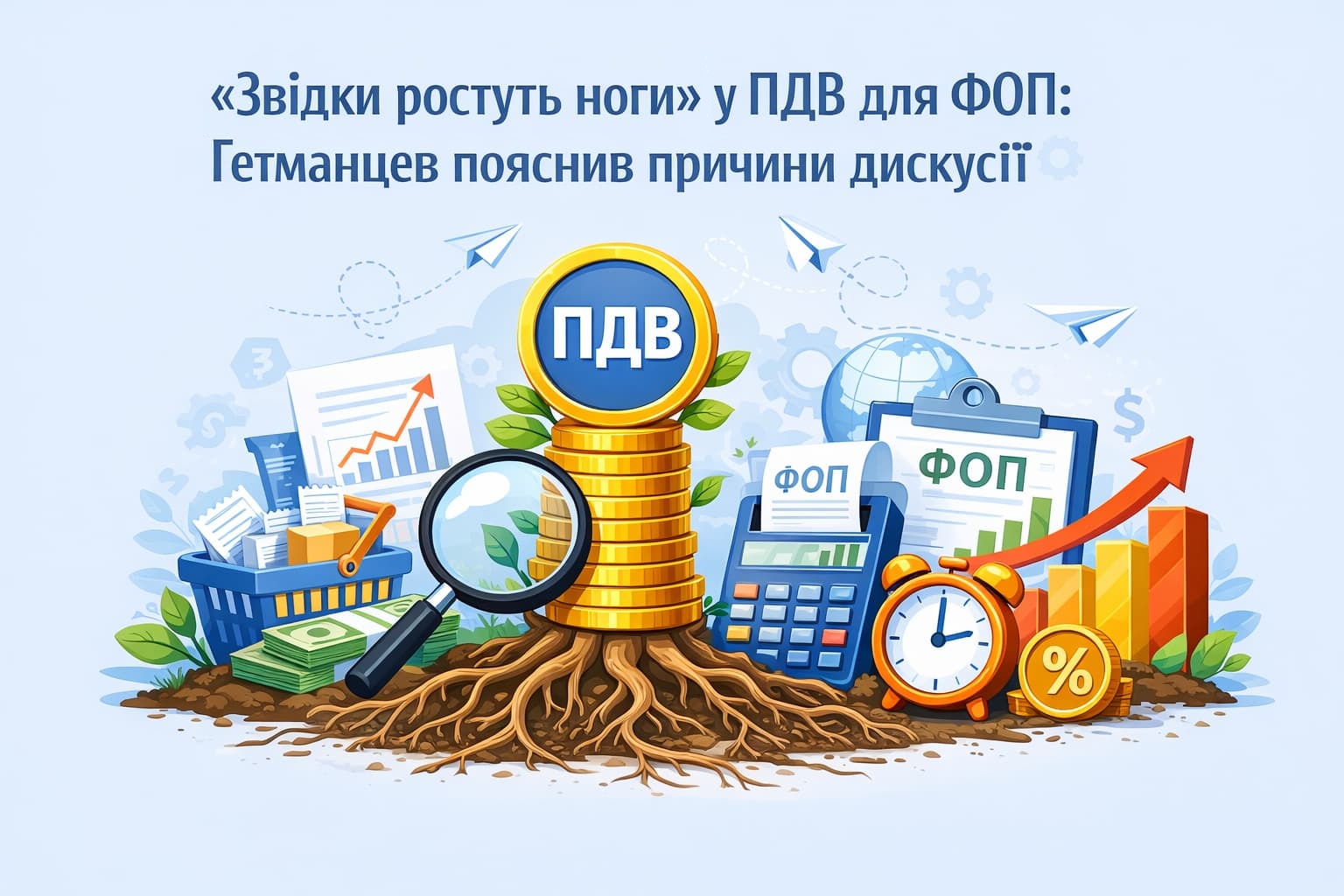 «Звідки ростуть ноги» у ПДВ для ФОП: Гетманцев пояснив причини дискусії