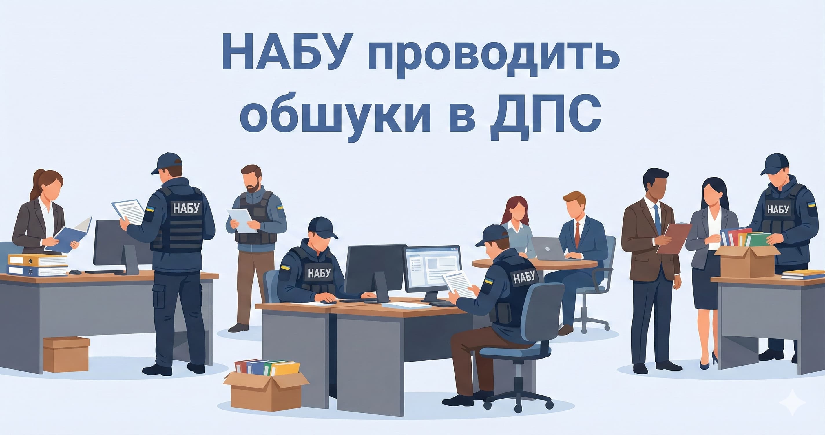 НАБУ проводить обшуки в ДПС НАБУ проводить обшуки в ДПС
