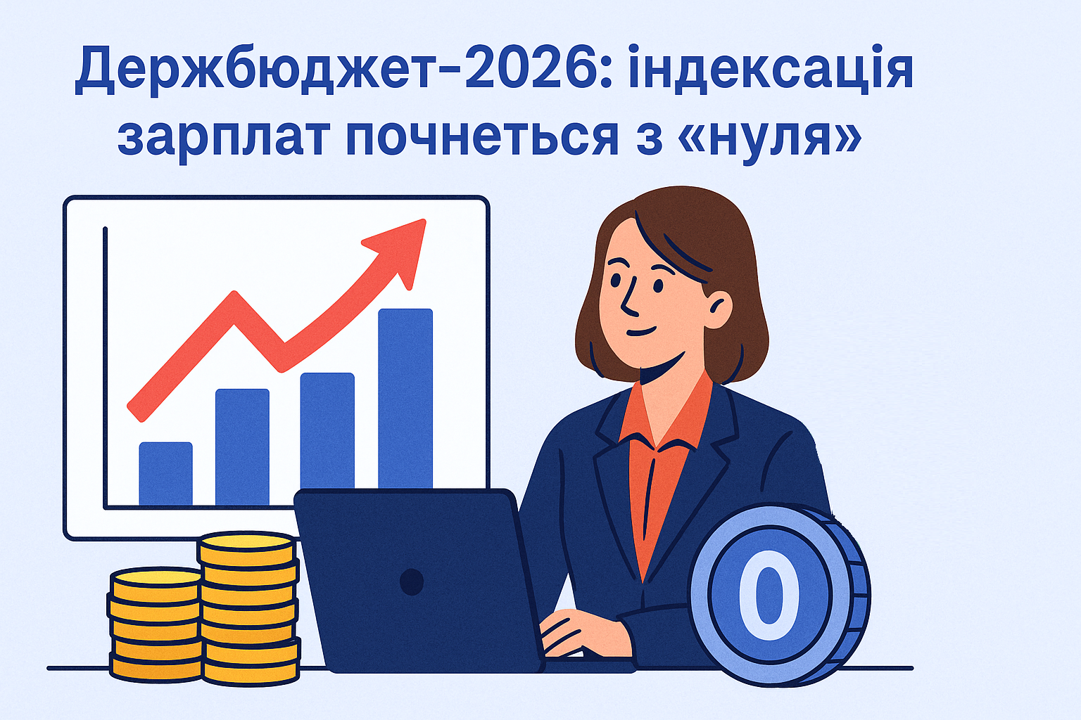 Держбюджет-2026: індексація зарплат почнеться з «нуля»