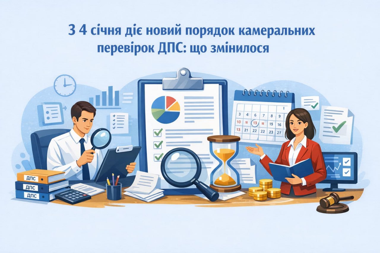З 4 січня діє новий порядок камеральних перевірок ДПС: що змінилося