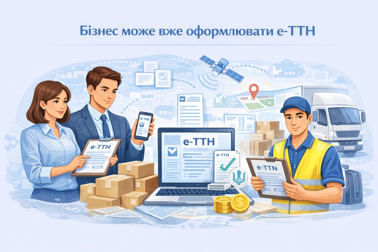 Бизнес может уже оформлять е-ТТН
