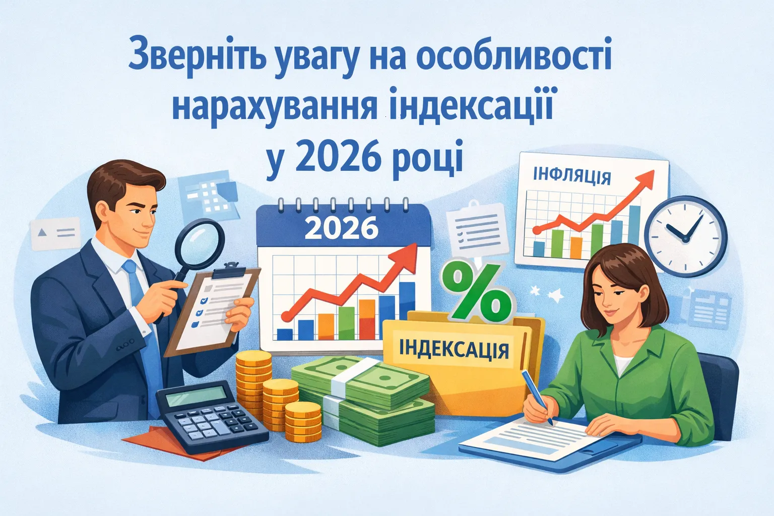 Зверніть увагу на особливості нарахування індексації у 2026 році