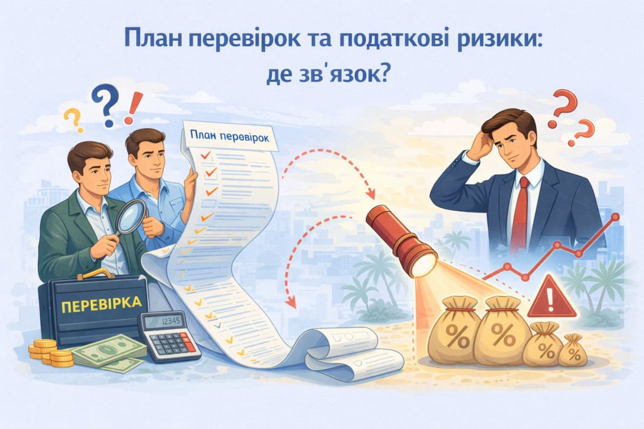 План перевірок та податкові ризики: де зв'язок?