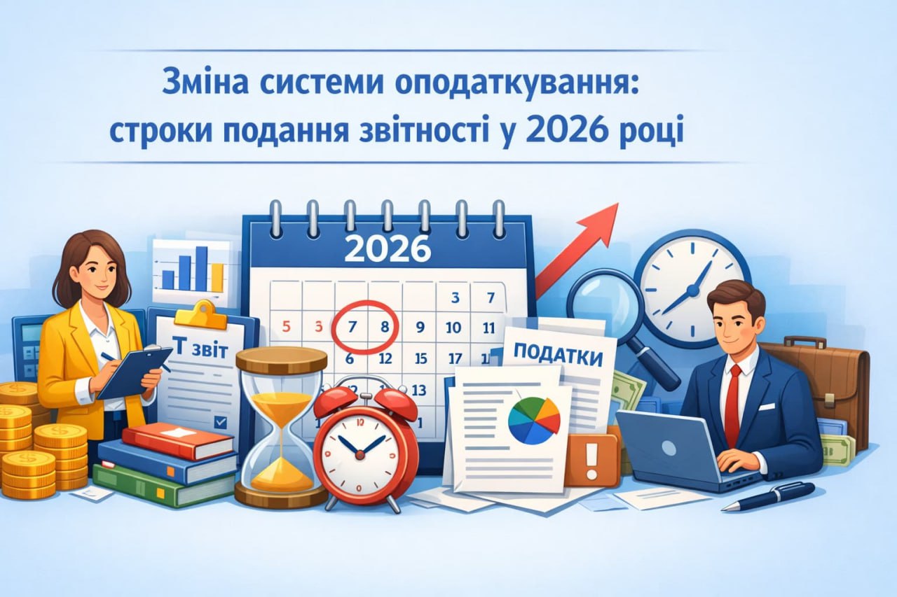 Изменение системы налогообложения: сроки подачи отчетности в 2026 году