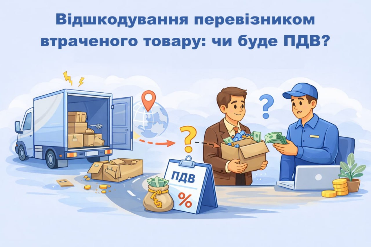 Возмещение перевозчиком утраченного товара: будет ли НДС?