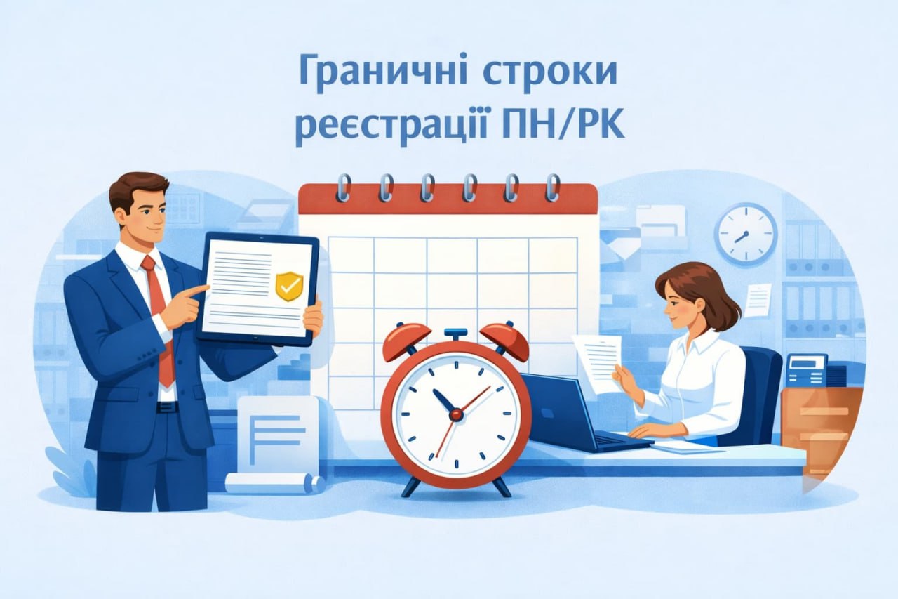 Граничні строки реєстрації ПН/РК у лютому 2026 року