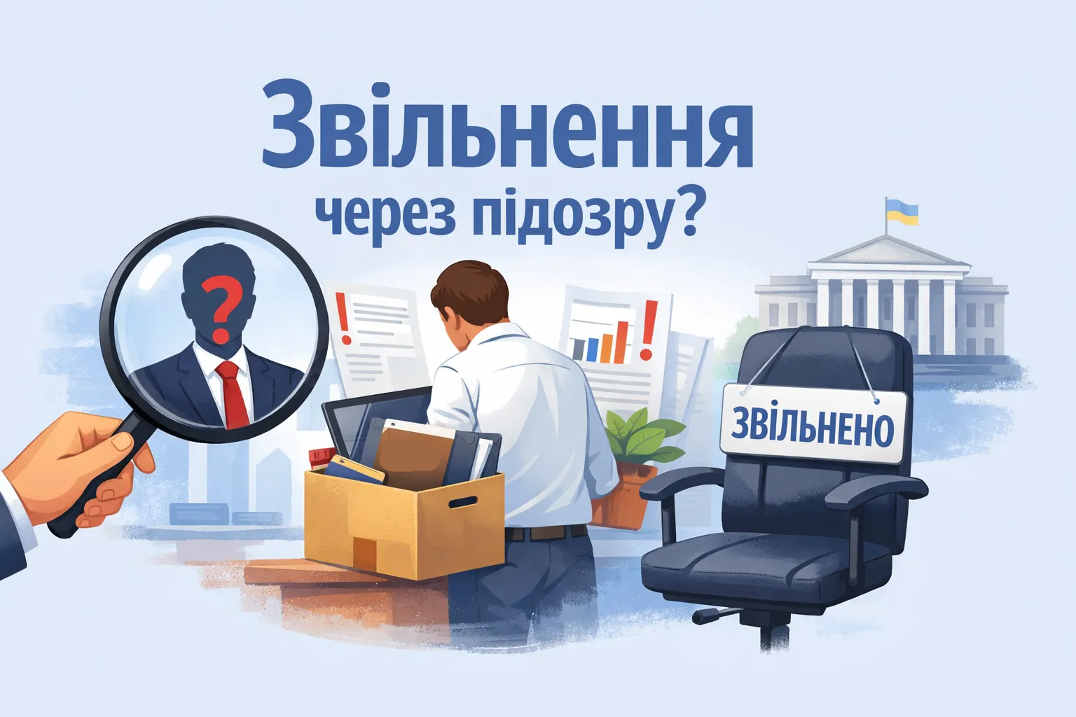 Чи достатньо підозри для звільнення?